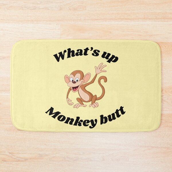 Item preview, What’s Up, Monkey Butt? Silly Little Monkey designed and sold by Fhfarms.