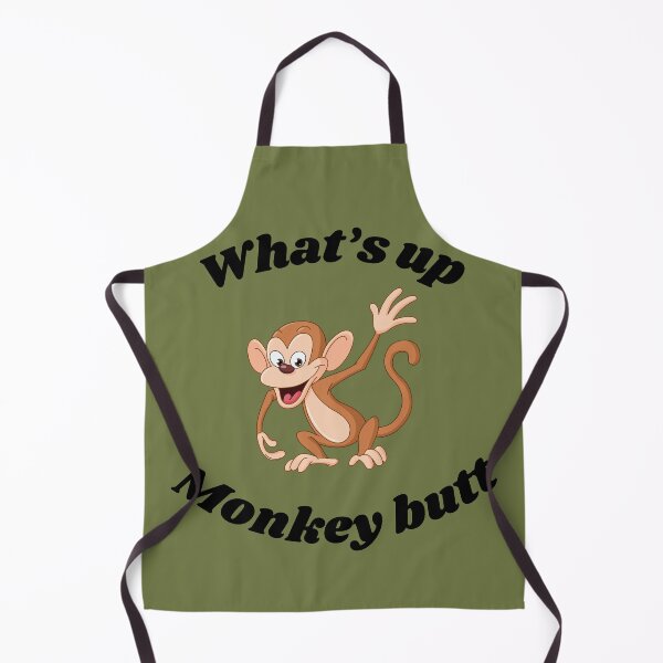 Item preview, What’s Up, Monkey Butt? Silly Little Monkey designed and sold by Fhfarms.