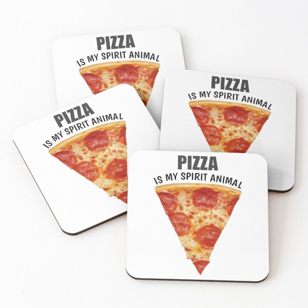 Item preview, Pizza is my spirit animal designed and sold by RocketshSD.