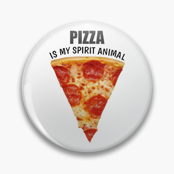 Item preview, Pizza is my spirit animal designed and sold by RocketshSD.