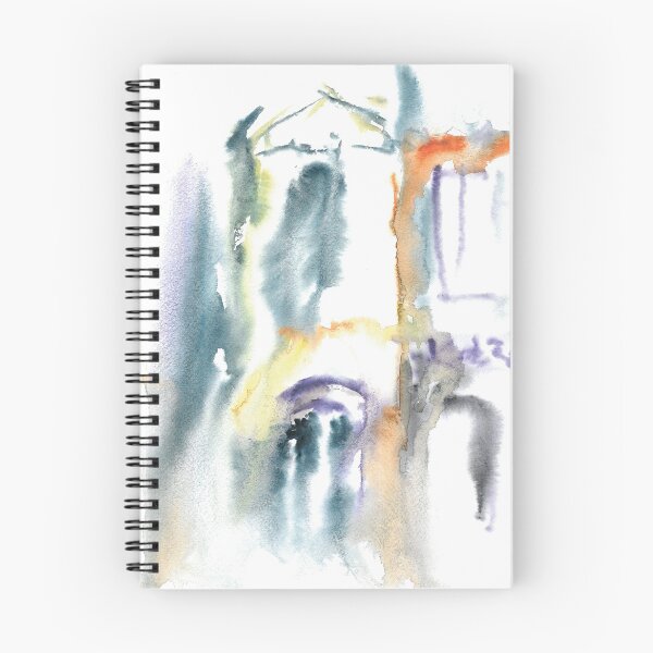 Item preview, Subtle Pastel Urban Architecture Windows Watercolor designed and sold by Ankerd.