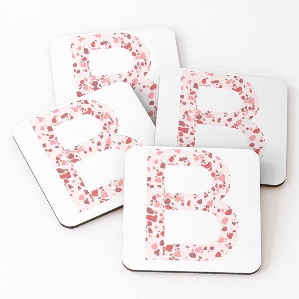 Item preview, Pink Terrazzo Initial B designed and sold by Ally Gracie.
