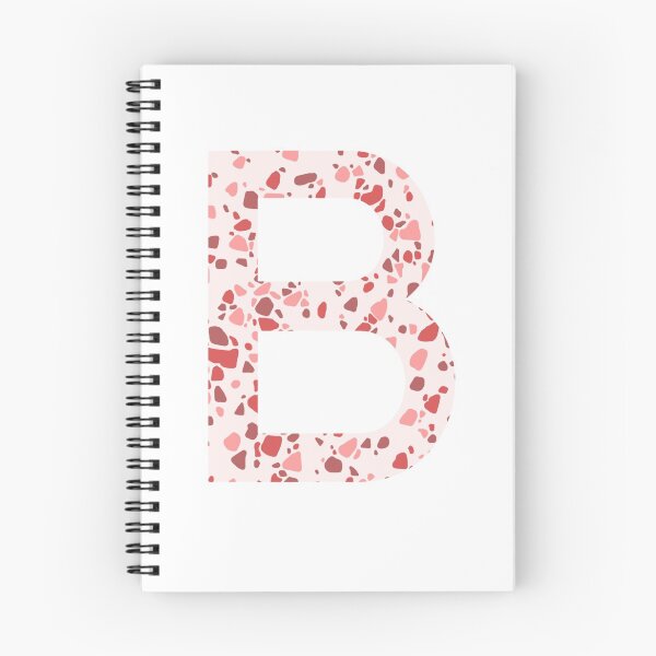Artikelvorschau, Pink Terrazzo Initial B. entworfen und verkauft von Ally Gracie.