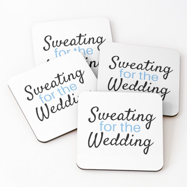 Item preview, Sweating for the Wedding designed and sold by Jacksonsmerch.
