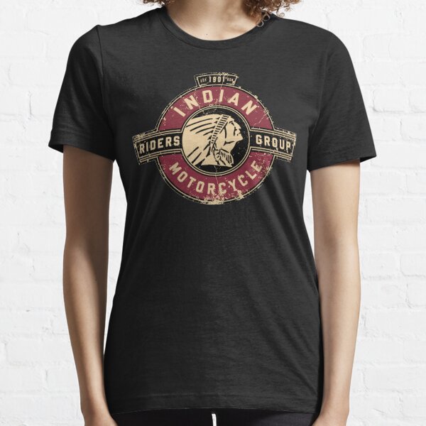 Indian Motorcycle - Riders Group - T-shirt classique vintage, sweat à capuche, autocollant, masque T-shirt essentiel