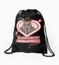 I Choose Valentine V.2 Drawstring Bag