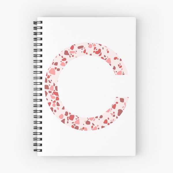 Item preview, Pink Terrazzo Initial C designed and sold by Ally Gracie.