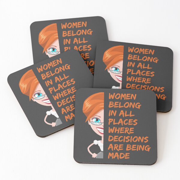 Item preview, Women Belong in all Places where Decisions are Being Made designed and sold by Cute-Jory-Store.