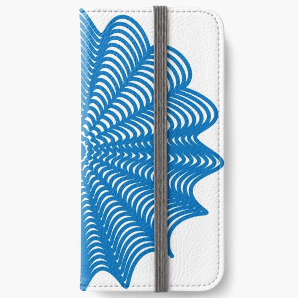 Trippy Decorative Pattern iPhone Wallet