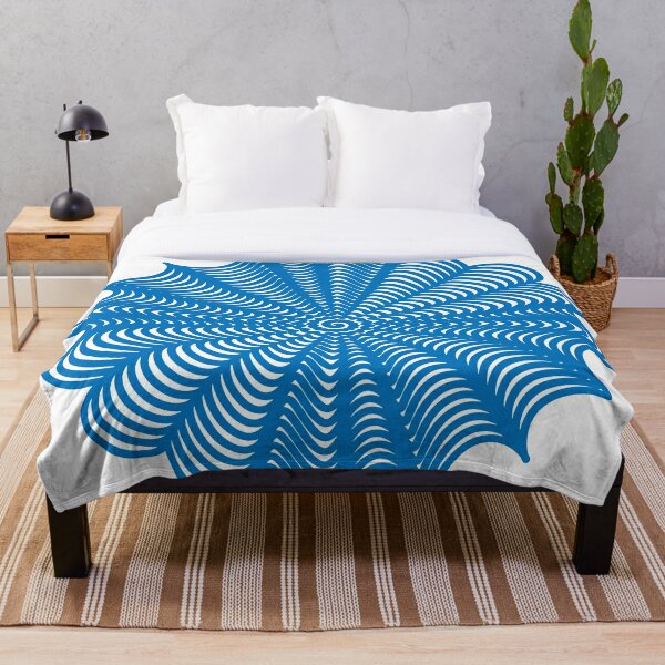 Trippy Decorative Pattern Throw Blanket