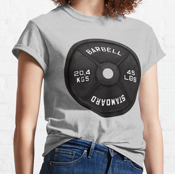 Standard barbell plate 45 LBS Classic T-Shirt