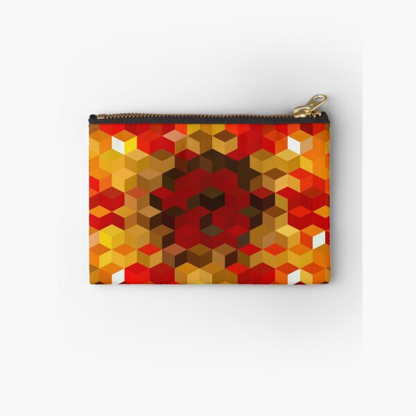 Item preview, Cute Red And Grey Gradient Cubes funny gift for digital art lovers  designed and sold by AYACHI90.