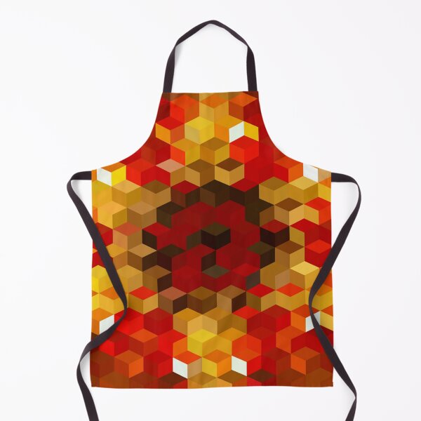 Item preview, Cute Red And Grey Gradient Cubes funny gift for digital art lovers designed and sold by AYACHI90.