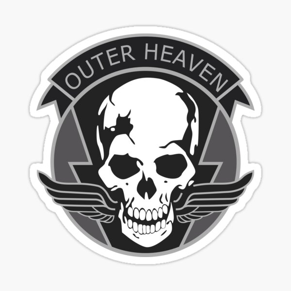 MGS - Outer Heaven Logo Sticker