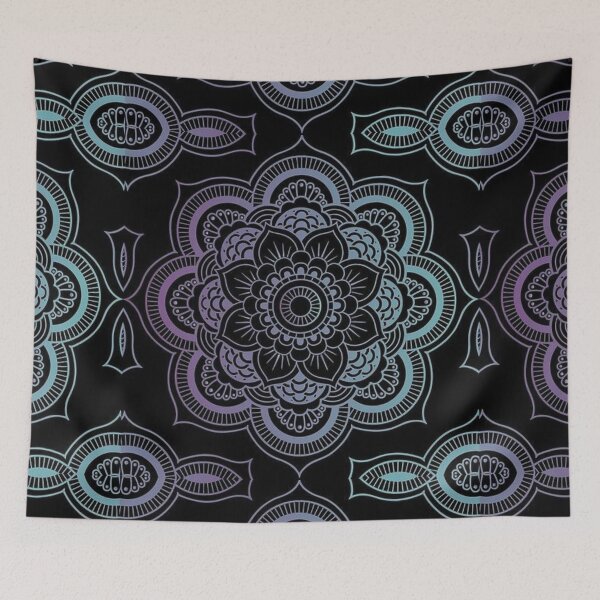 Item preview, Amazing black mandala pattern designed and sold by astrunb5.