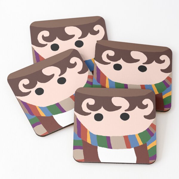 Item preview, Minimalistic Fourth Doctor  designed and sold by alxandromeda.