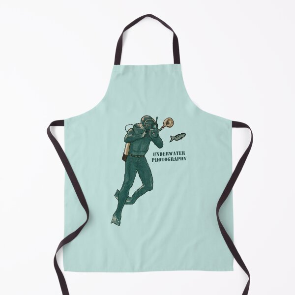Item preview, Vintage Underwater Photography Scuba Diver with Camera designed and sold by urmaddad.