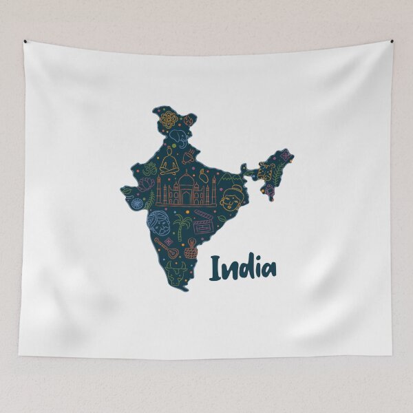 Item preview, India rich of cultures and beliefs  designed and sold by Home-of-art.