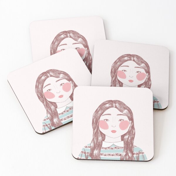 Item preview, asian girl // leenonme (self portrait) designed and sold by LeenOnArt.
