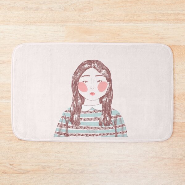 Item preview, asian girl // leenonme (self portrait) designed and sold by LeenOnArt.