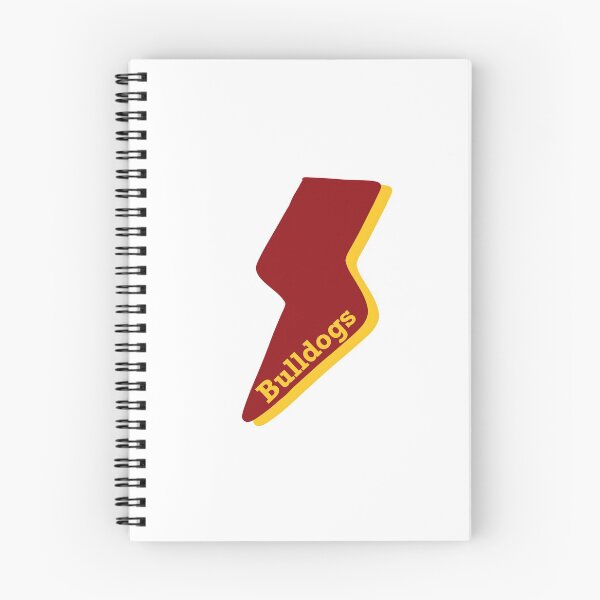 Item preview, umd bulldogs lightning bolt designed and sold by kenziegallivan.