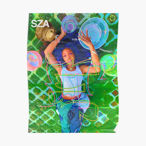 SZA SATURATED POSTER Poster