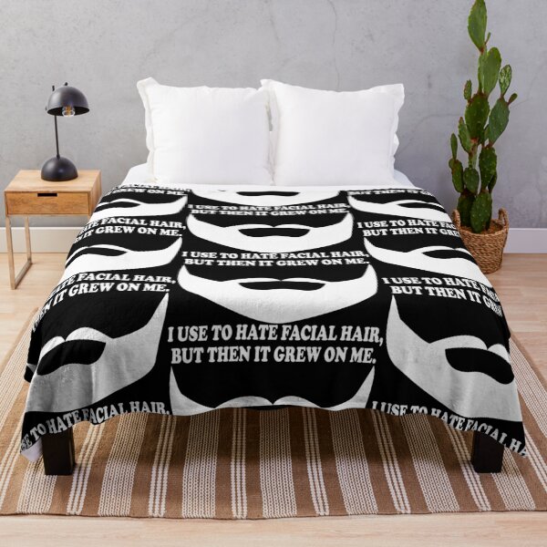 Item preview, I Use To Hate Facial Hair, But Then It Grew On Me. designed and sold by DomGDesign.