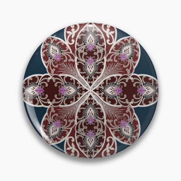 Item preview, Amazing abstract diamond pattern with blue background designed and sold by astrunb5.