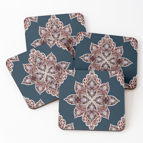 Item preview, Amazing abstract diamond pattern with blue background designed and sold by astrunb5.