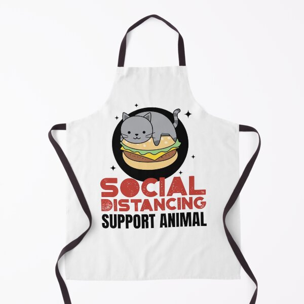 Item preview, Social Distancing Support Animal Cat | coloured designed and sold by Petra Becker.
