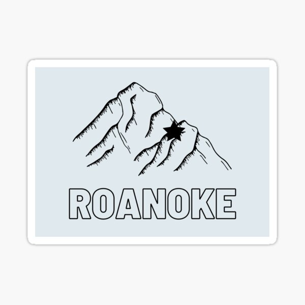 Roanoke - 14 Sticker