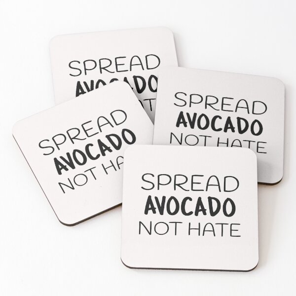 Item preview, Veganuary 2021, Spread Avocado Not Hate designed and sold by RougeAtelier.