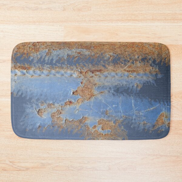 Item preview, Blue Shabby Weathered Metal designed and sold by kayodeDesign.