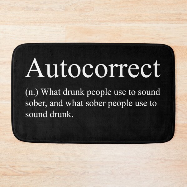 Item preview, Autocorrect Definition designed and sold by Valuential.