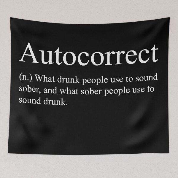 Item preview, Autocorrect Definition designed and sold by Valuential.