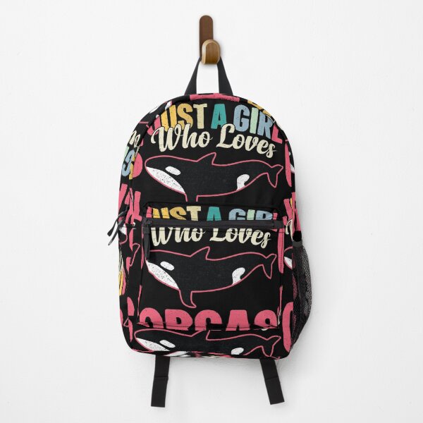 Item preview, Just A Girl Who Loves Orcas designed and sold by GravitiTees.