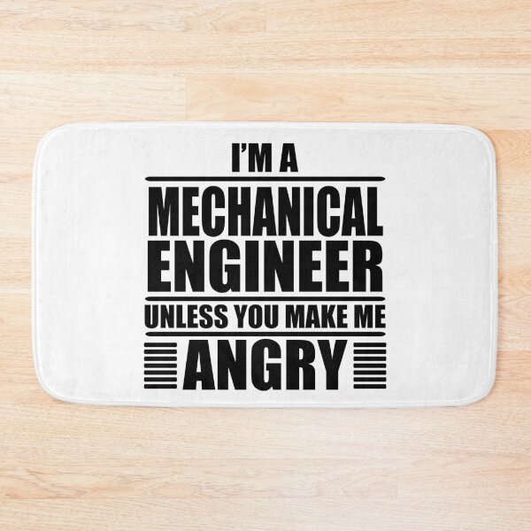 Item preview, I Am A Mechanical Engineer Unless You Make Me Angry  designed and sold by Adel Qasem.