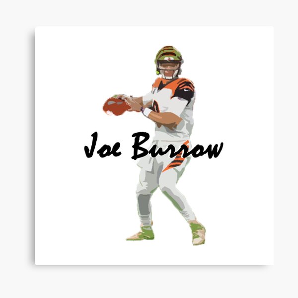 "Joe Burrow" Canvas Print by williamwelsh | Redbubble