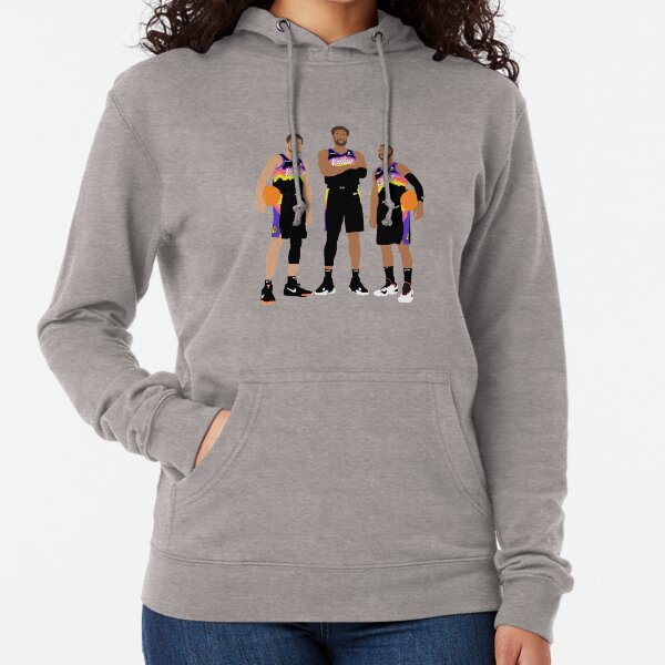 Phoenix Suns -Chris Paul, Devin Booker, DeAndre Ayton Lightweight Hoodie