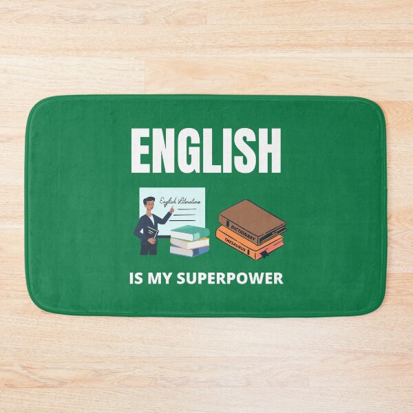 Item preview, English is my superpower designed and sold by fev-rocks.