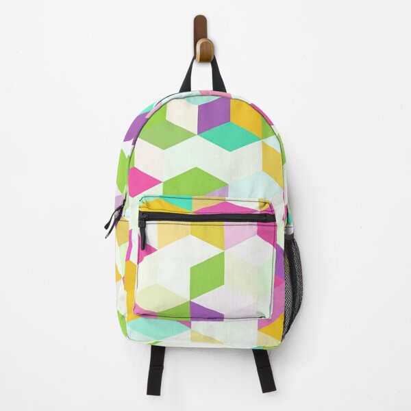 Item preview, Cute Colorful Geometric Cubes Art funny gift for digital art lovers designed and sold by AYACHI90.