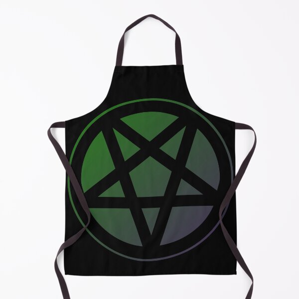 Item preview, Inverted Pentagram Green/Purple Color Gradient | Satanic designed and sold by Godstomper.