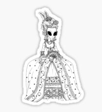 Pegatina Alien Rococo