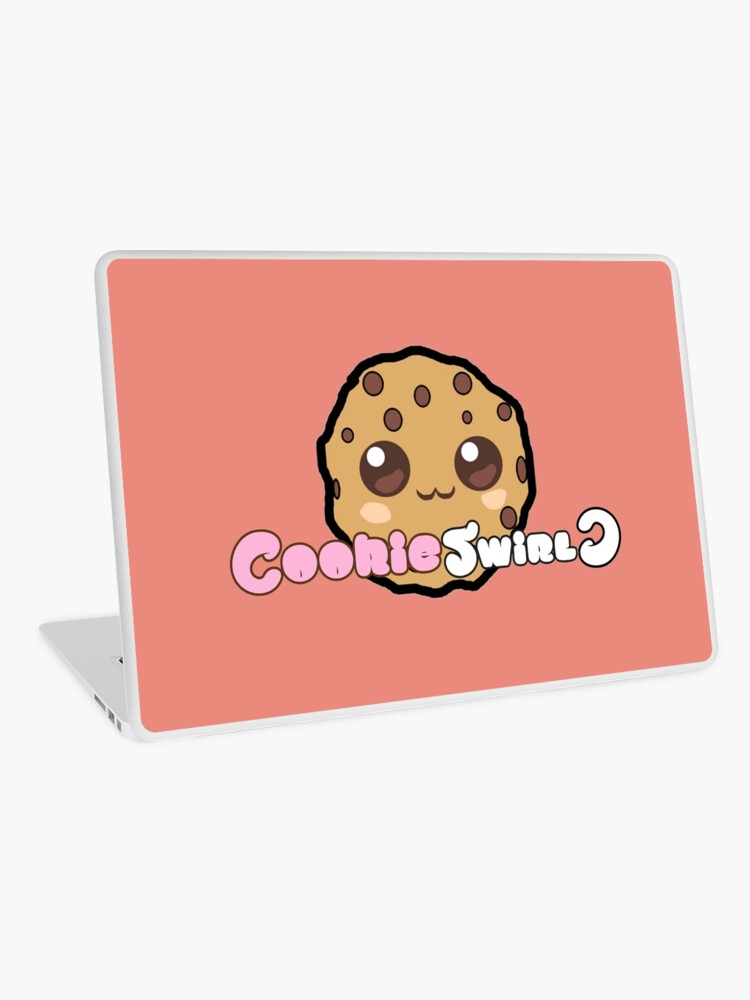 Cookie Swirl C Roblox Burnt Coral Laptop Skin By Totkisha1 Redbubble - where to find roblox cookie