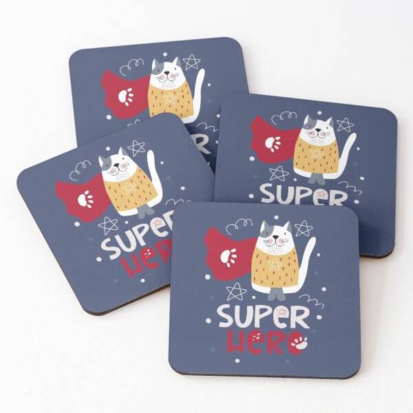 Item preview, Cat Super Hero designed and sold by 2411.
