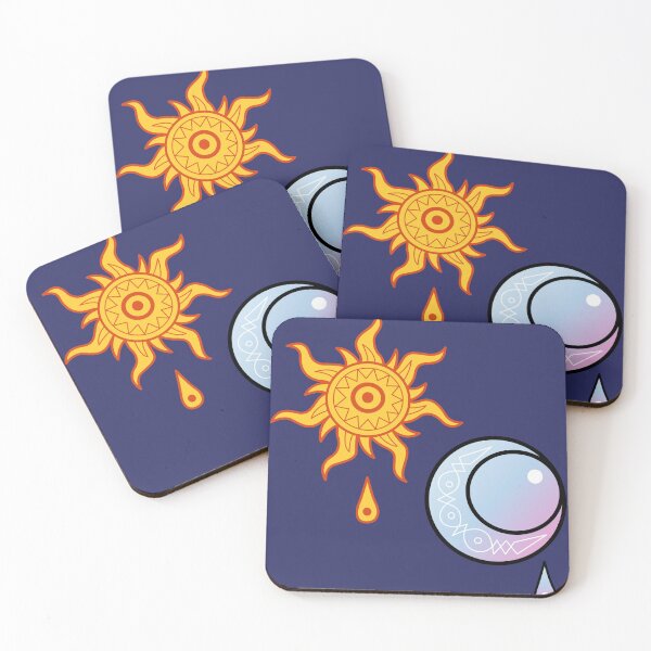 Item preview, Sun Drop and Moon Drop designed and sold by lunalalonde.