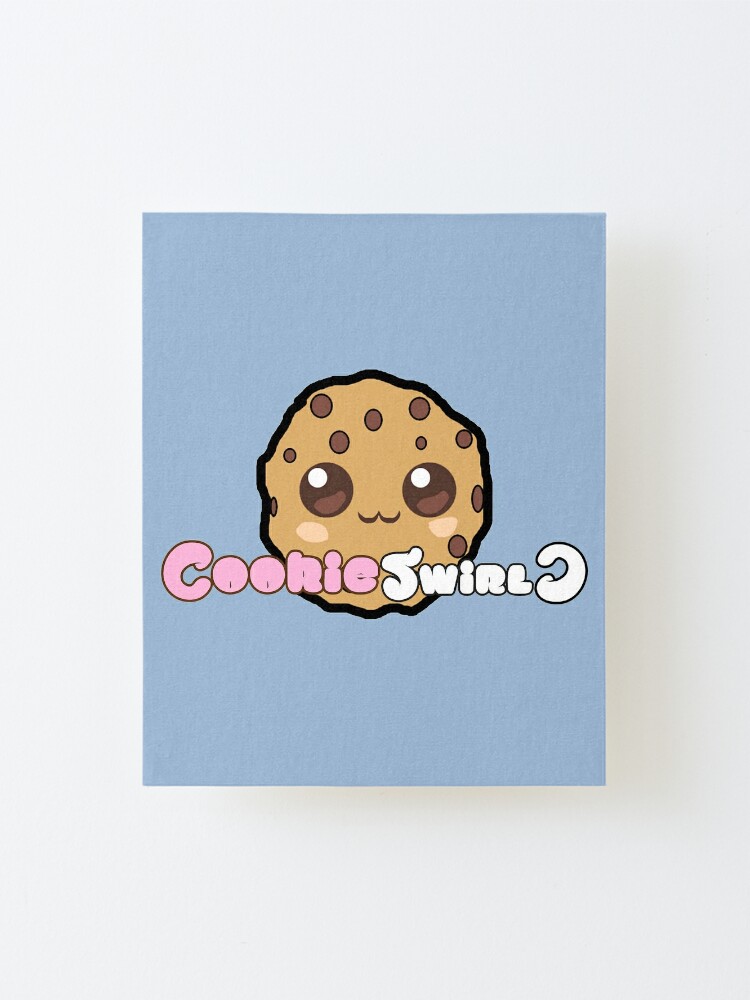 Cookie Swirl C Roblox Cerulean Mounted Print By Totkisha1 Redbubble - cookie swirl c roblox