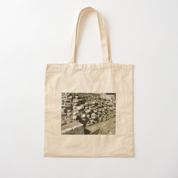 M.I. #111 |☼| Rocks And Bricks - Shot 13 (Hadrian's Wall) Cotton Tote Bag