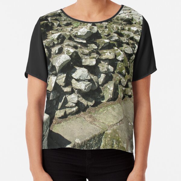M.I. #111 |☼| Rocks And Bricks - Shot 13 (Hadrian's Wall) Chiffon Top