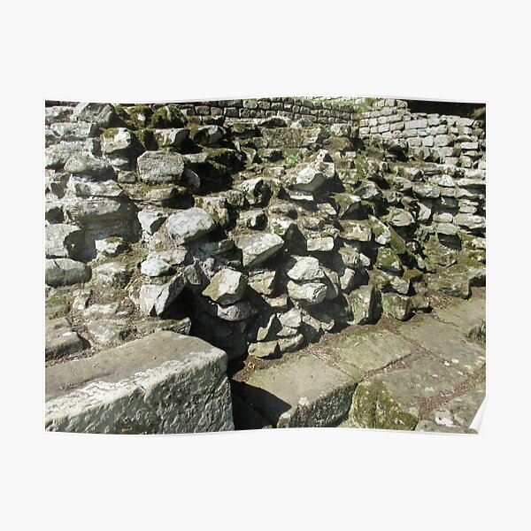 M.I. #111 |☼| Rocks And Bricks - Shot 13 (Hadrian's Wall) Poster